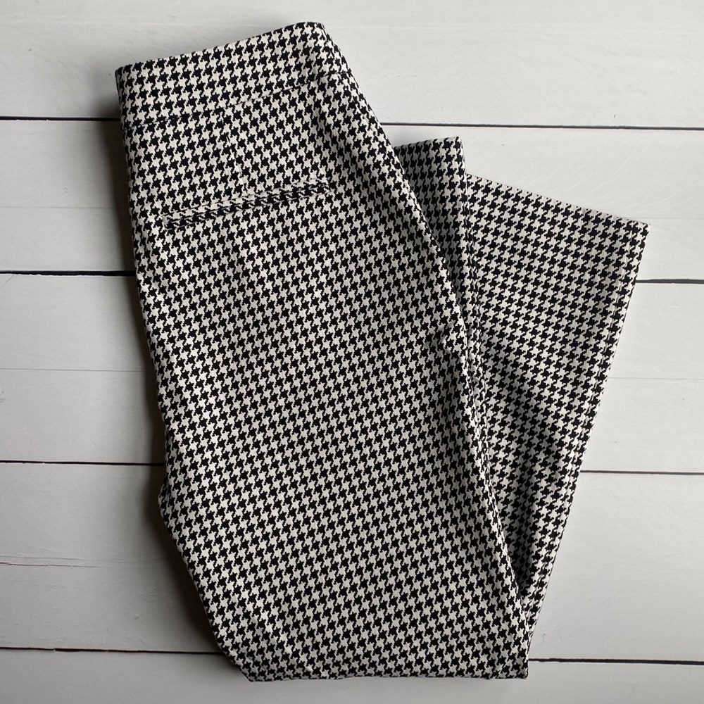 Sézane | Clara Trousers Black Ecru | Size 34 FR (2 US)